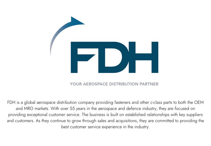FDH Your Aerospace Distribution Partner for OEM and MRO Markets